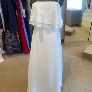 SORELLA VITA LIGHT BLUE BRIDESMAID/PROM/SPECIAL OCCASION DRESS STRAPS REMOVABLE